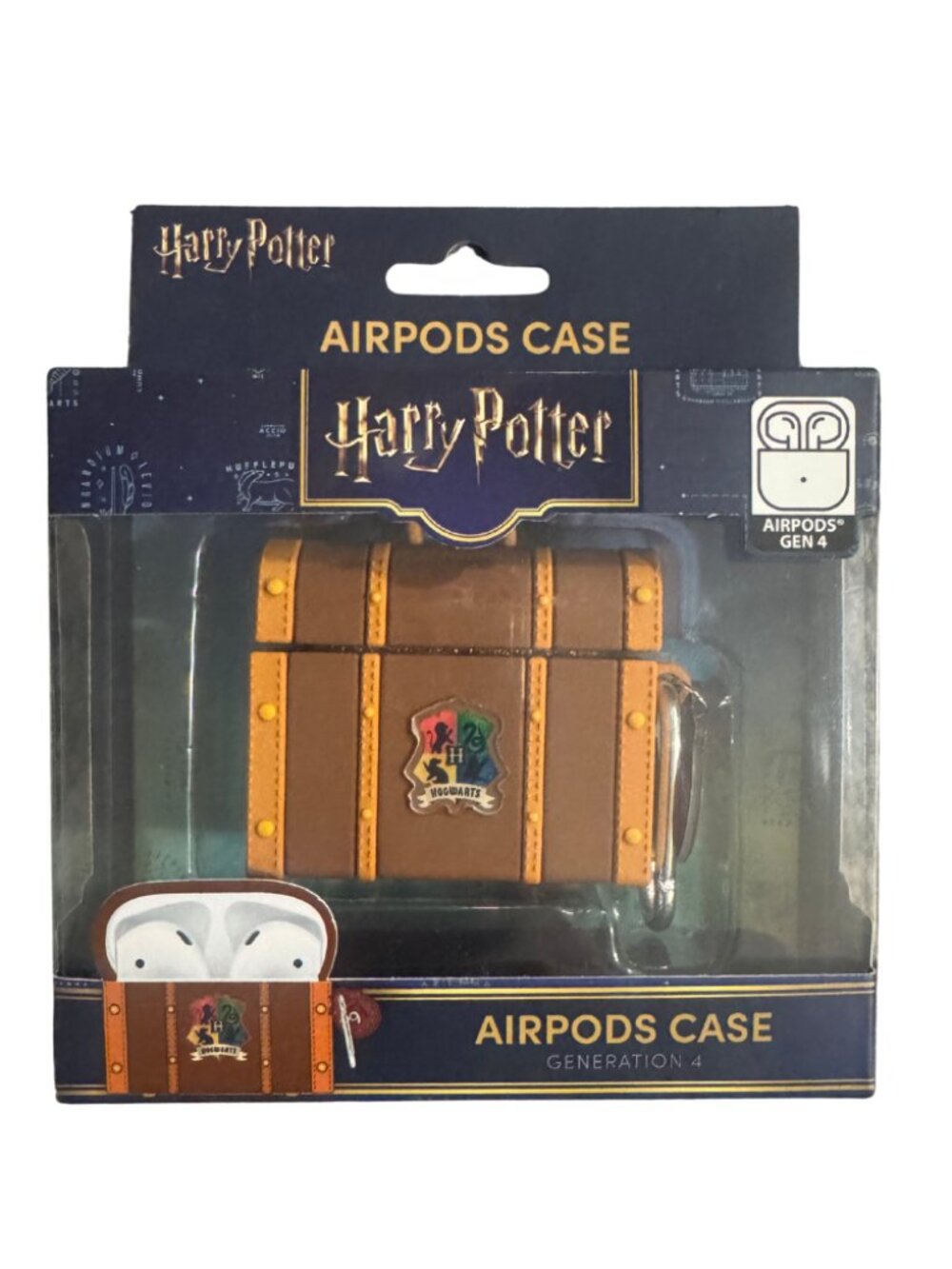 Harry Potter Hogwarts Trunk AirPods Gen 4 Case Cover CultureFly NWT